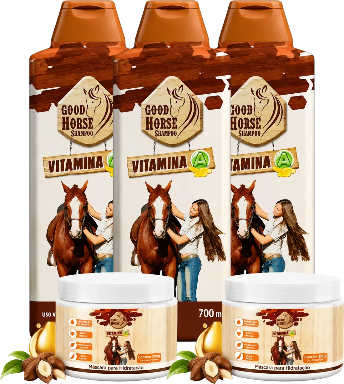 Embalagem Good Horse Combo Rotina