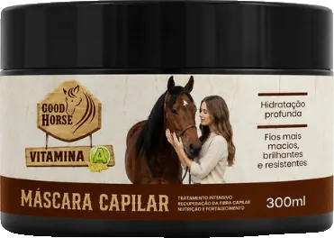 Embalagem Good Horse Máscara Capilar