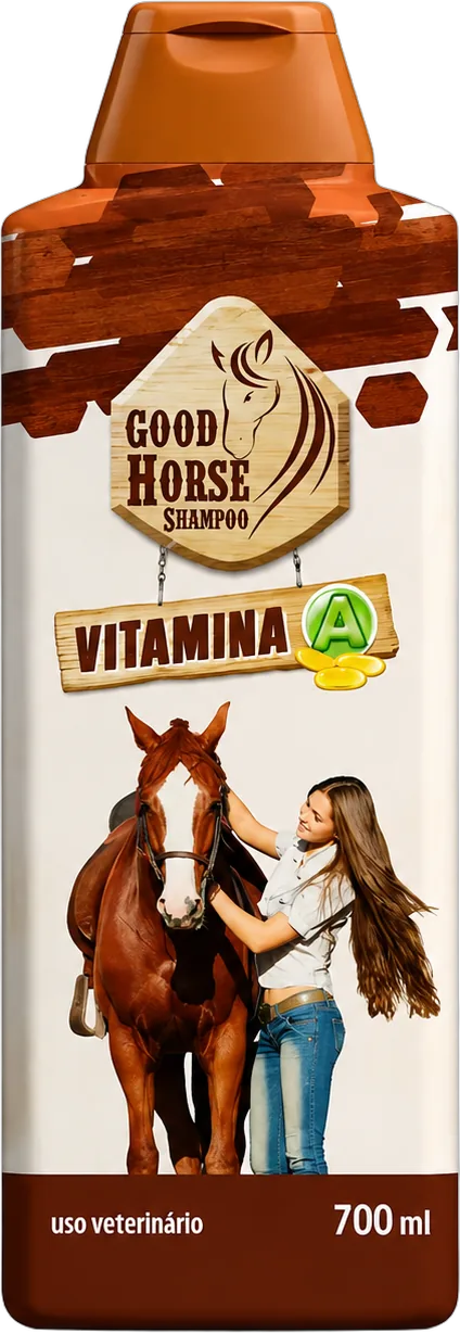 Embalagem Good Horse Shampoo Equino